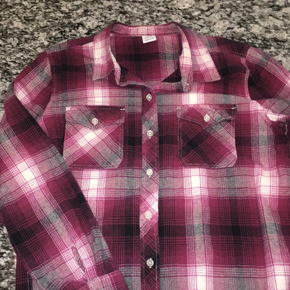 Button down flannel